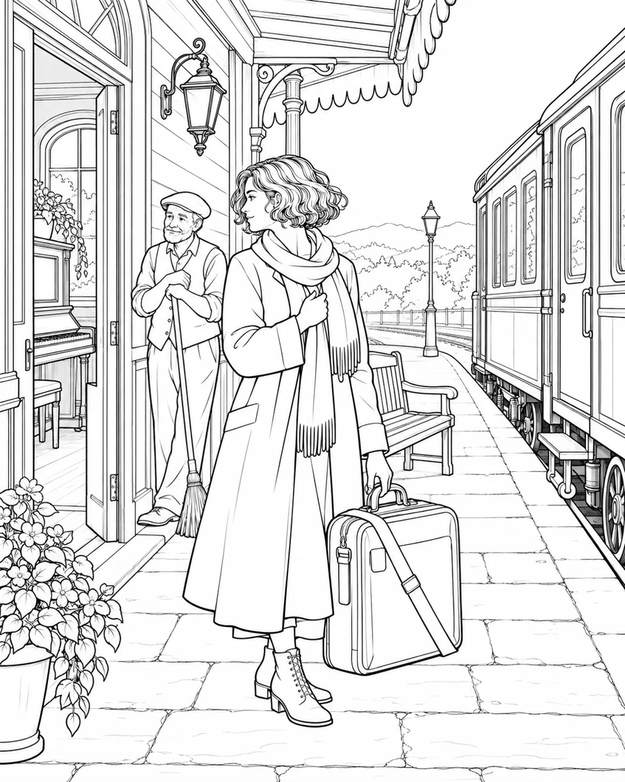 A quiet station and a little time to spare.